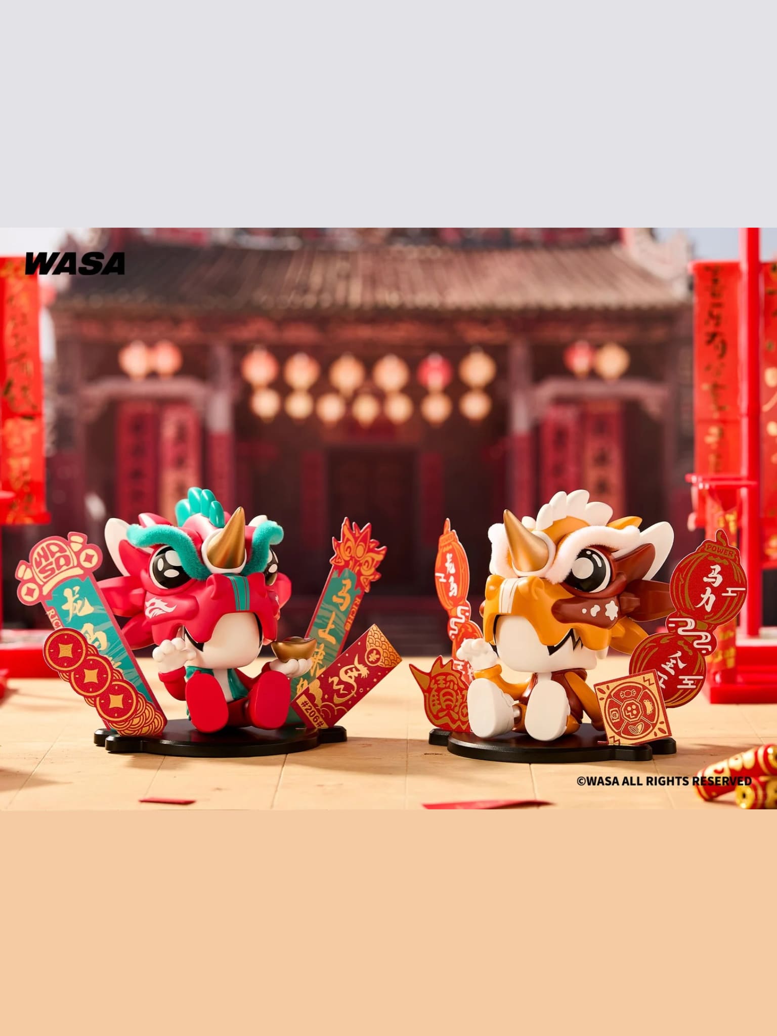 WASAbaby Vigour206 Series Blind Box - Mô Hình Art Toy Hộp Bí Mật Wasa Toys - Hình ảnh chi tiết 2