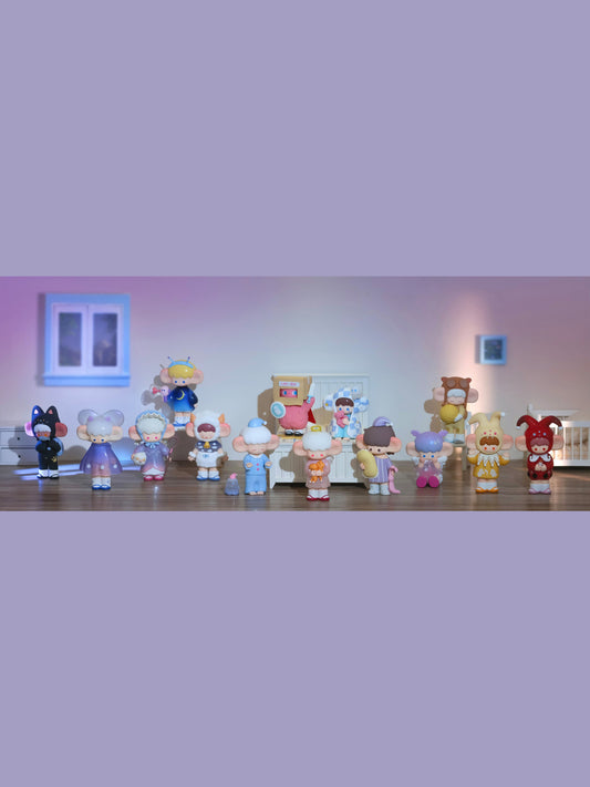 Wonton Island White Night Endless Night Blind Box Series - Hộp Mù Art Toy Finding Unicorn