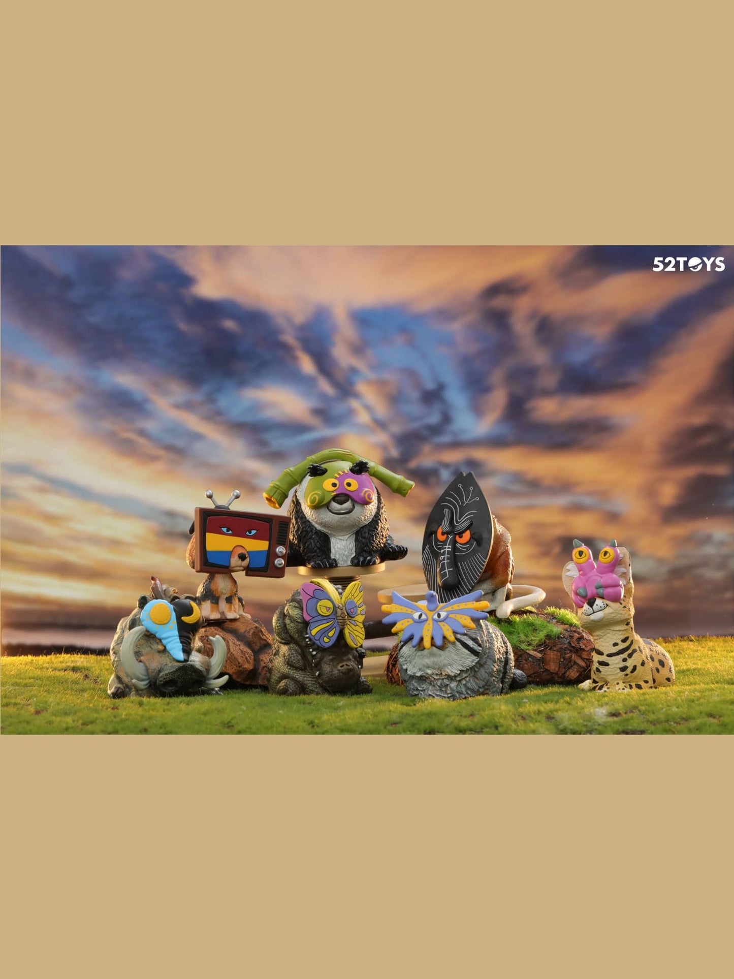 Animals Staring Marathon Series Blind Box Mô Hình Đồ Chơi 52TOYS - Hình ảnh sản phẩm