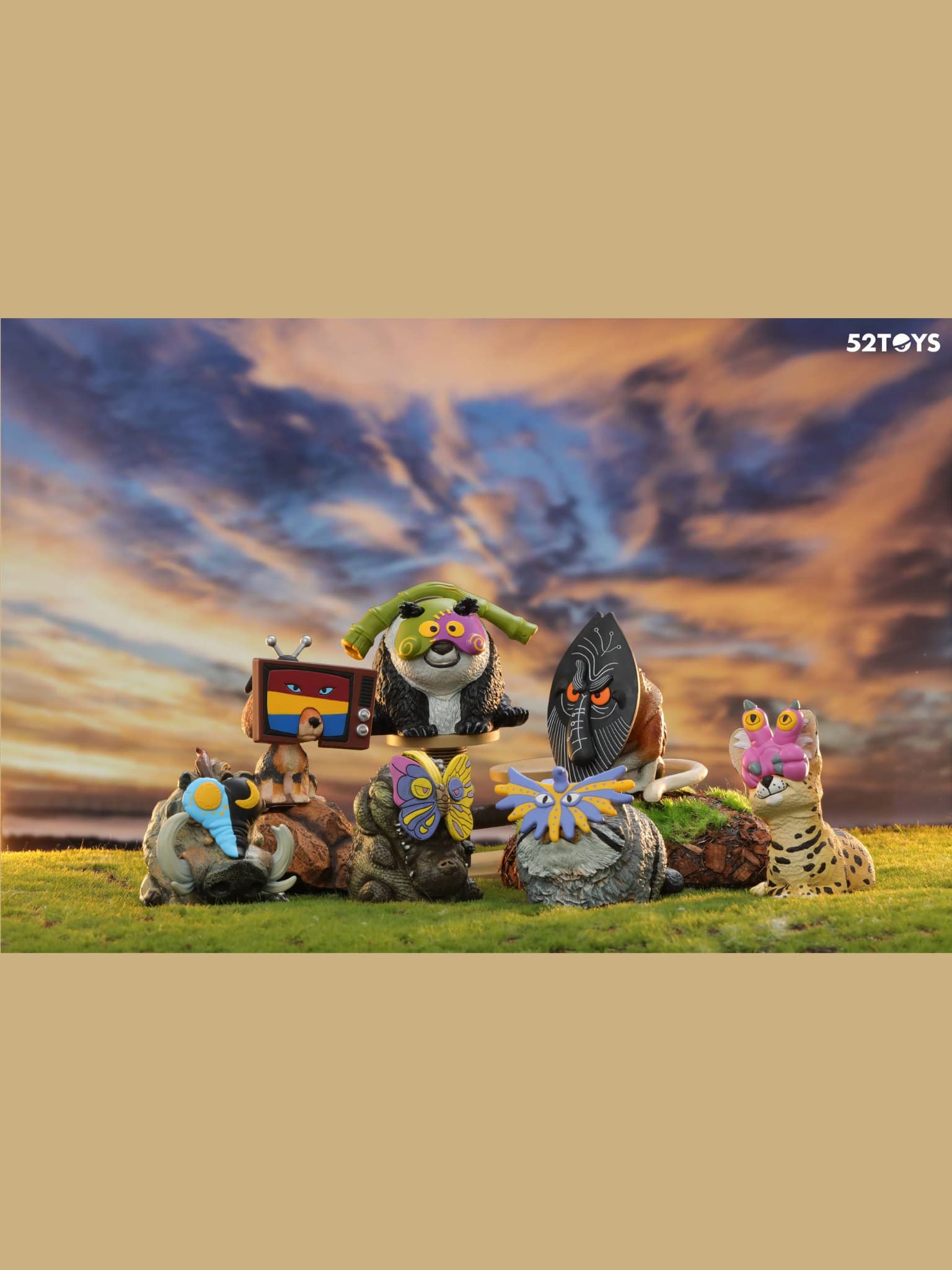 Animals Staring Marathon Series Blind Box Mô Hình Đồ Chơi 52TOYS - Hình ảnh sản phẩm