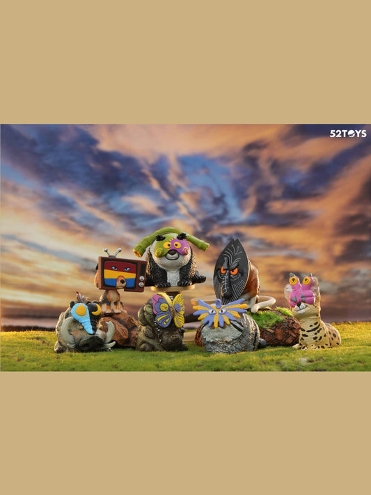 Animals Staring Marathon Series Blind Box Mô Hình Đồ Chơi 52TOYS
