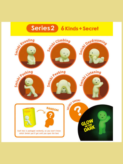Smiski Blind Egg Pendant Series 2 - Móc Khóa Blind Box Chính Hãng Dream