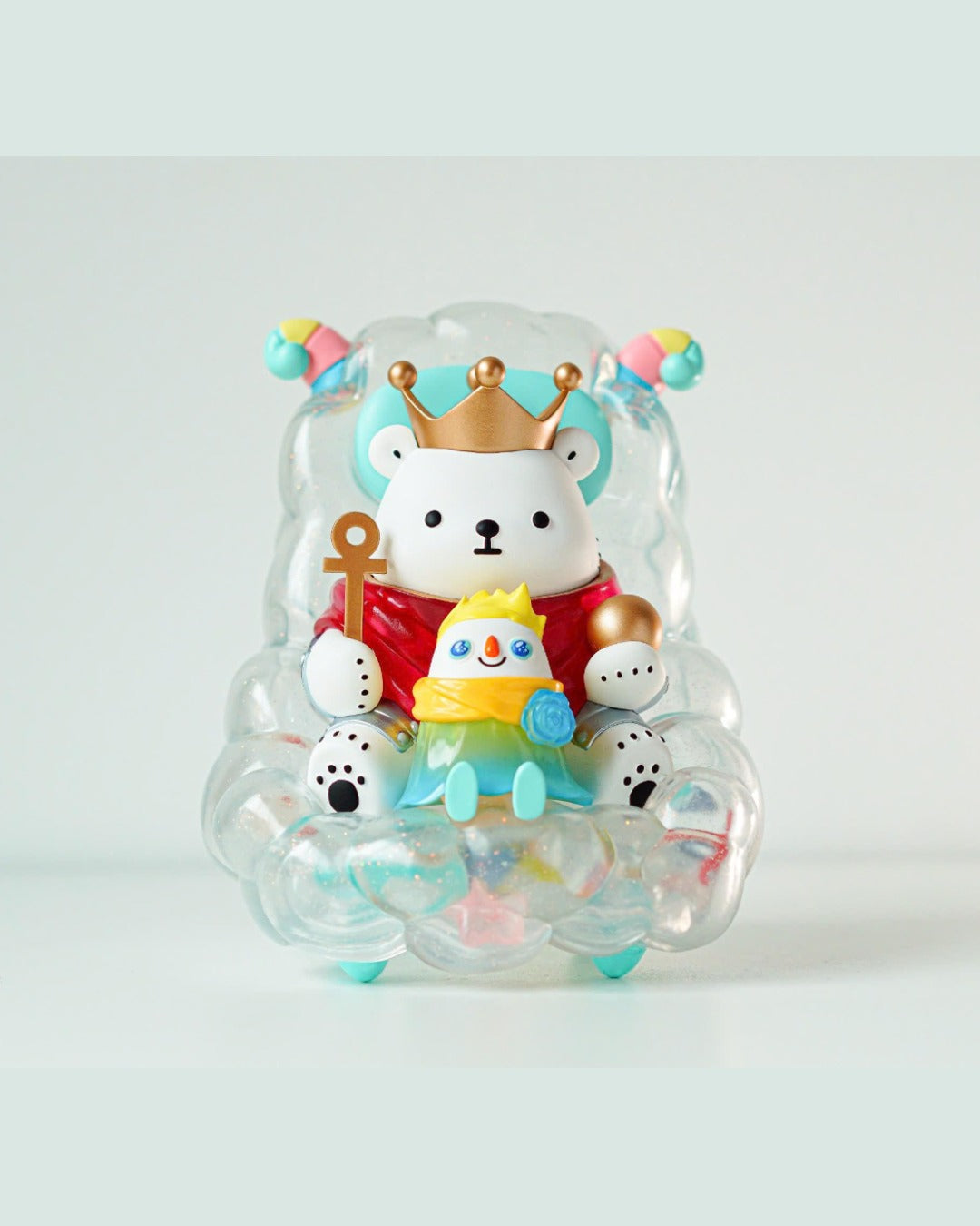 BacBac x Little White - Tarot Emperor - 200% Vinyl Color - Mô Hình Art Toy Cao Cấp - Zu & Pi