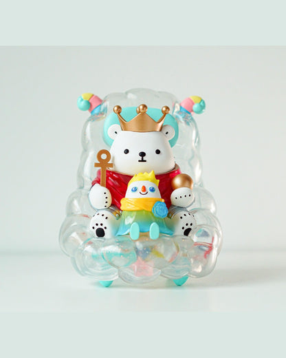 BacBac x Little White - Tarot Emperor - 200% Vinyl Color - Mô Hình Art Toy Cao Cấp - Zu & Pi
