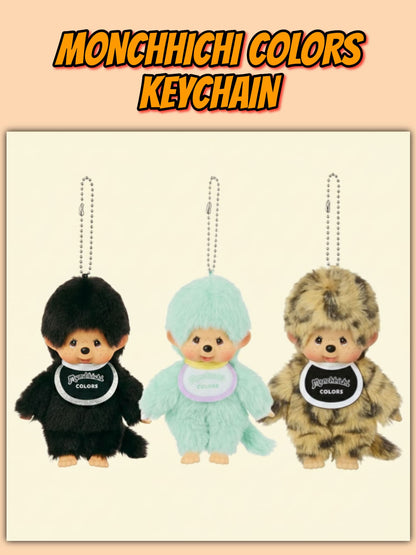 Monchhichi COLORS Keychain - Móc khóa gấu bông cao cấp - Monchhichi - Hình ảnh sản phẩm