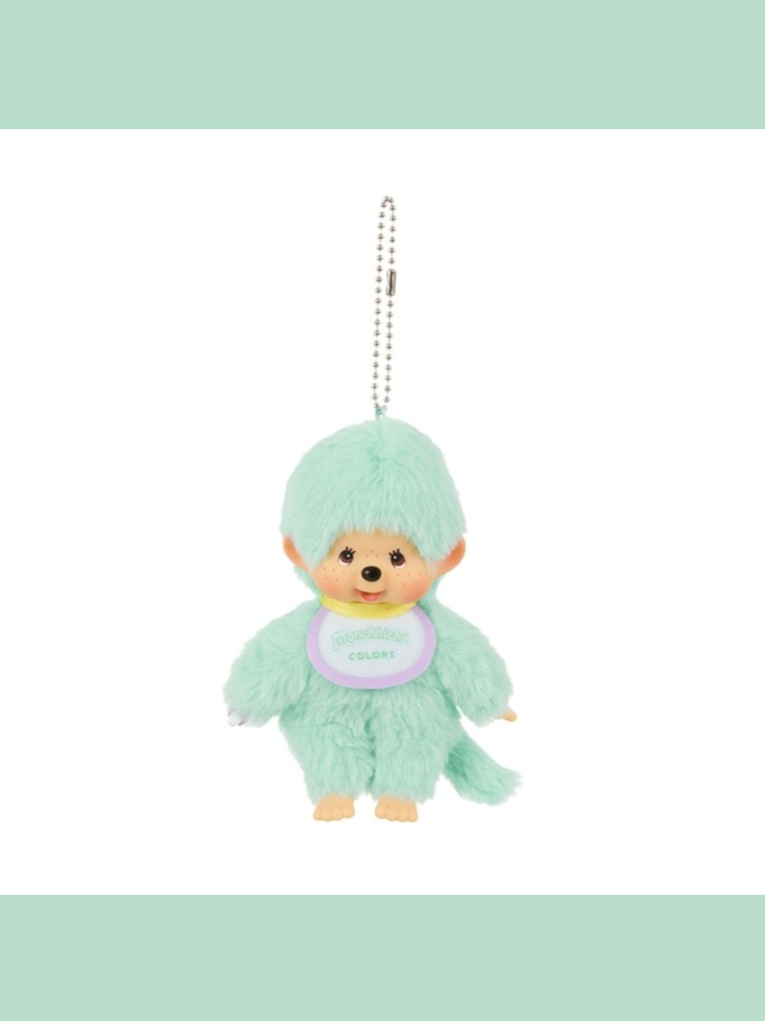 Monchhichi COLORS Keychain - Móc khóa gấu bông cao cấp - Monchhichi - Góc nhìn khác 3