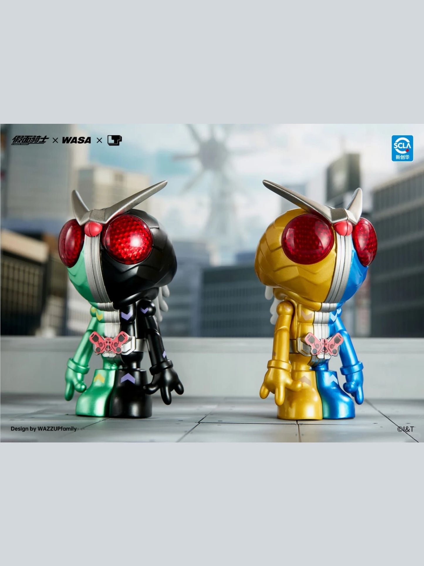 Kamen Rider x Wasa Kamen Rider 206 Wasababy Blindbox Series - Mô Hình Art Toy Wasababy Wasa Toys