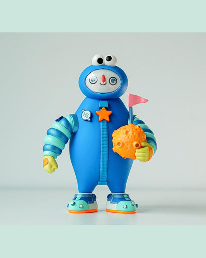 Seasem Street x Little White Vinyl Figure - Mô hình Art Toy cao cấp - Zu & Pi
