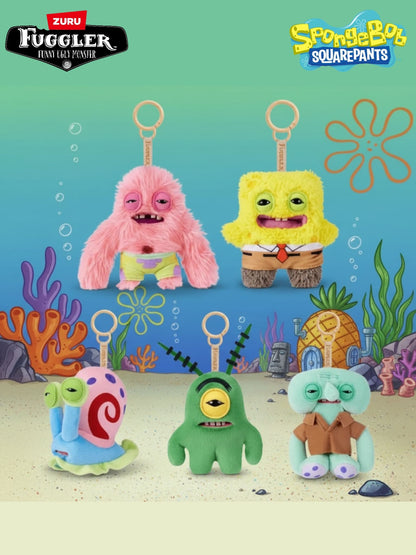 Fuggler Spongebob Keyrings - Móc Khóa Gấu Bông Răng Thưa - ZURU - Hình ảnh chi tiết 2