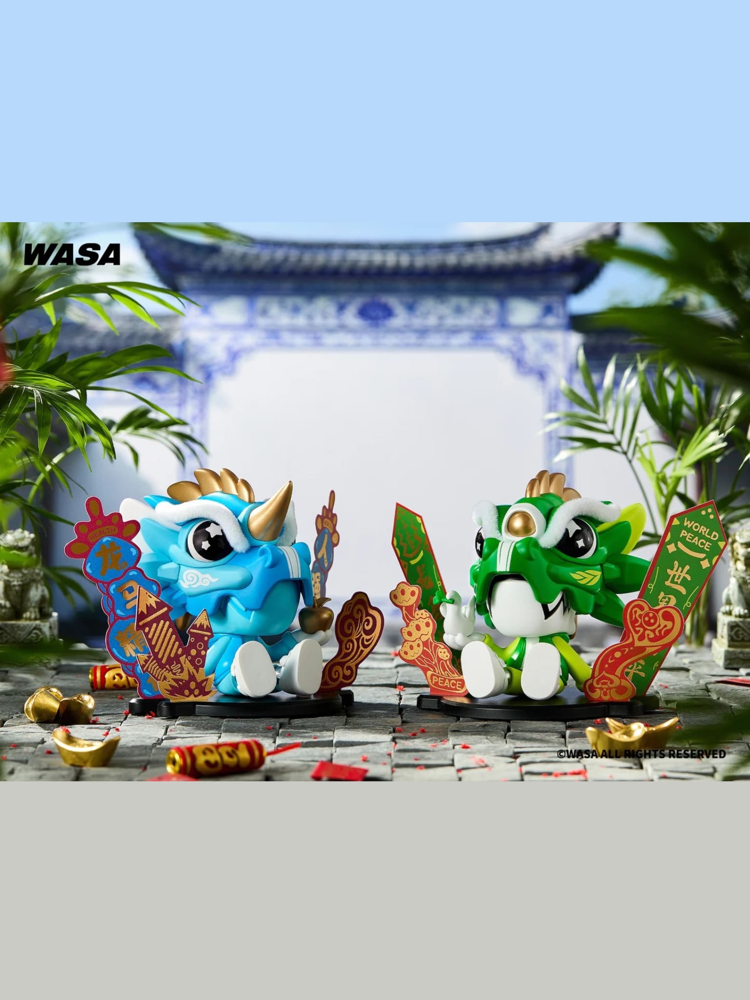 WASAbaby Vigour206 Series Blind Box - Mô Hình Art Toy Hộp Bí Mật Wasa Toys - Hình ảnh bổ sung 4