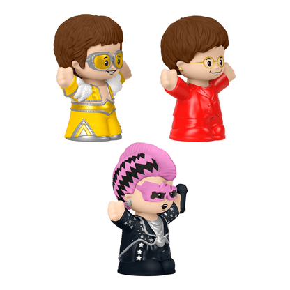 Little People Collector Elton John Special Edition Set - Bộ 3 Nhân Vật Sưu Tầm Elton John - Mattel HVG78 - Hình ảnh chi tiết 2
