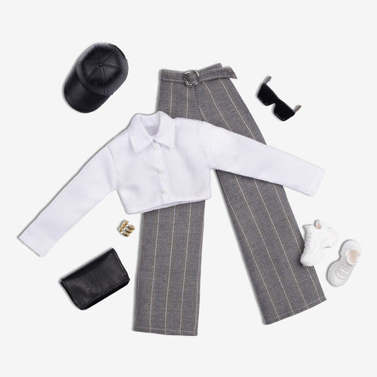 @BarbieStyle Fashion Pack – Urban Chic - Bộ Phụ Kiện Thời Trang Búp Bê Cao Cấp - Barbie HJW95 - Hình ảnh sản phẩm