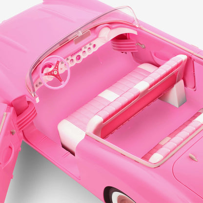 Barbie The Movie Pink Corvette Convertible - Xe Mui Trần Sưu Tầm Mattel - Hình ảnh bổ sung 5