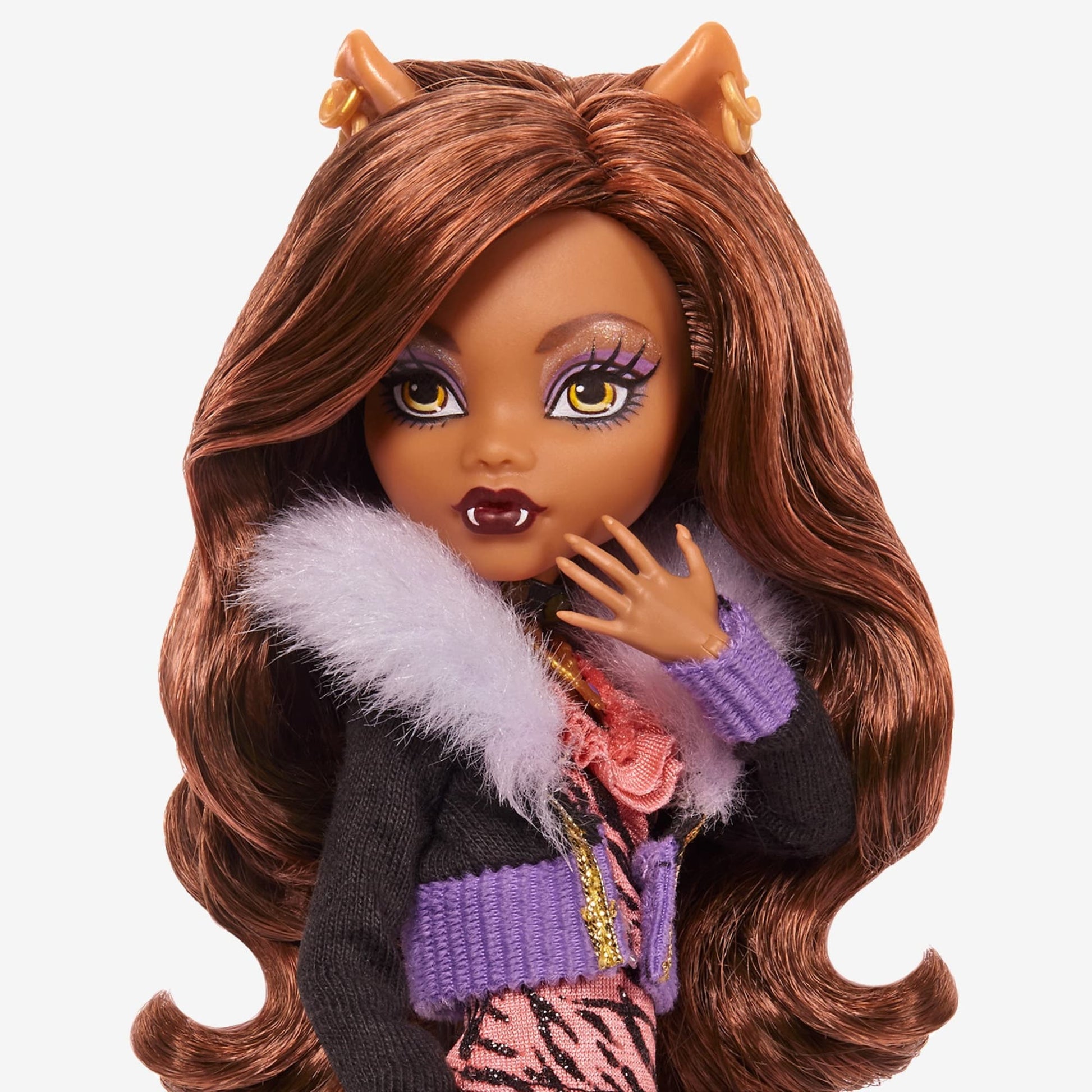 Monster High Clawdeen Wolf Reproduction Doll Búp Bê Sưu Tầm G1 Mattel HGC30 - Hình ảnh bổ sung 4