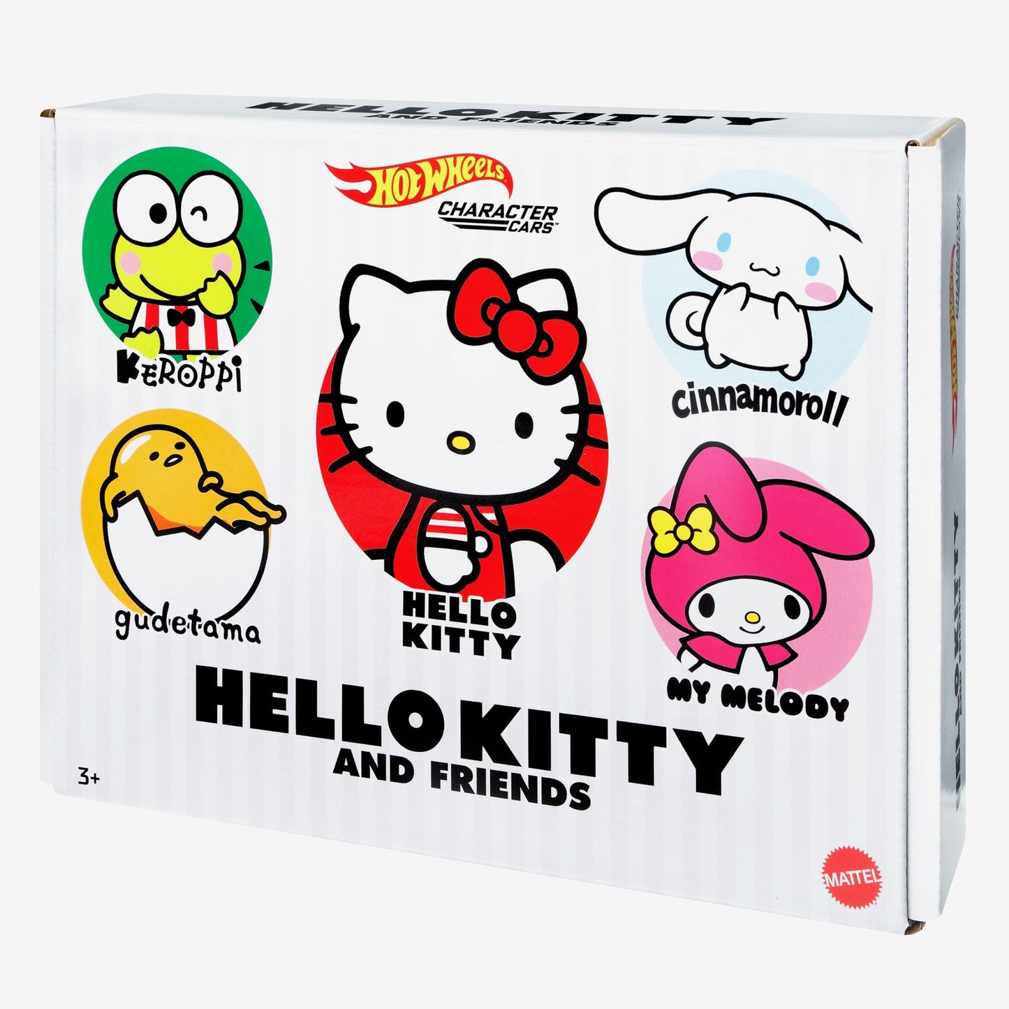 Hot Wheels Sanrio Character Cars 5-Pack - Bộ 5 Xe Mô Hình Nhân Vật Sanrio - Mattel - Hình ảnh chi tiết 2