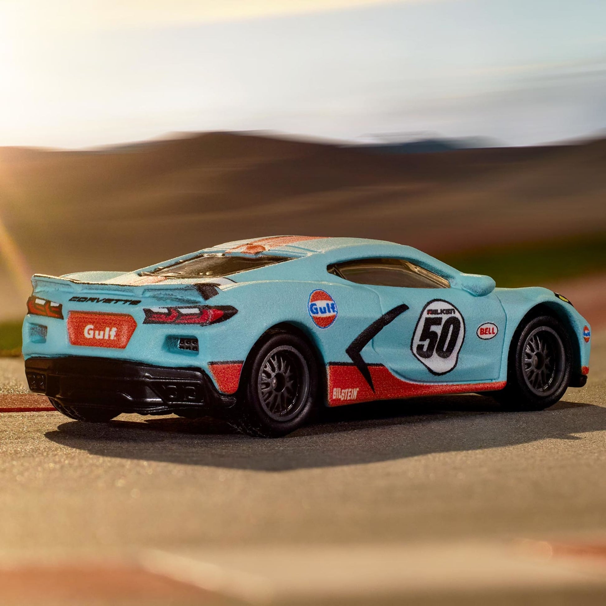 Matchbox 2020 Corvette - Mô hình xe 1:64 Gulf Racing HJW59 - Hình ảnh bổ sung 6