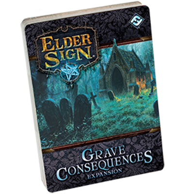 Elder Sign Grave Consequences Expansion - Board Game Phiêu Lưu Kinh Dị - Fantasy Flight Games