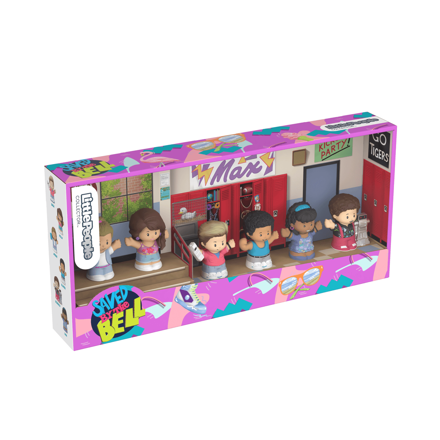Little People Collector Saved by the Bell Special Edition Set - Bộ Mô Hình Sưu Tầm - Mattel HVG53 Mattel - ảnh 2 - Action Fig