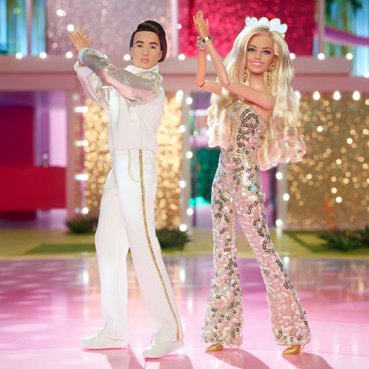 Barbie in Gold Disco Jumpsuit – Barbie The Movie - Búp bê sưu tầm cao cấp - Mattel Mattel - ảnh 3 - Búp bê sưu tầm