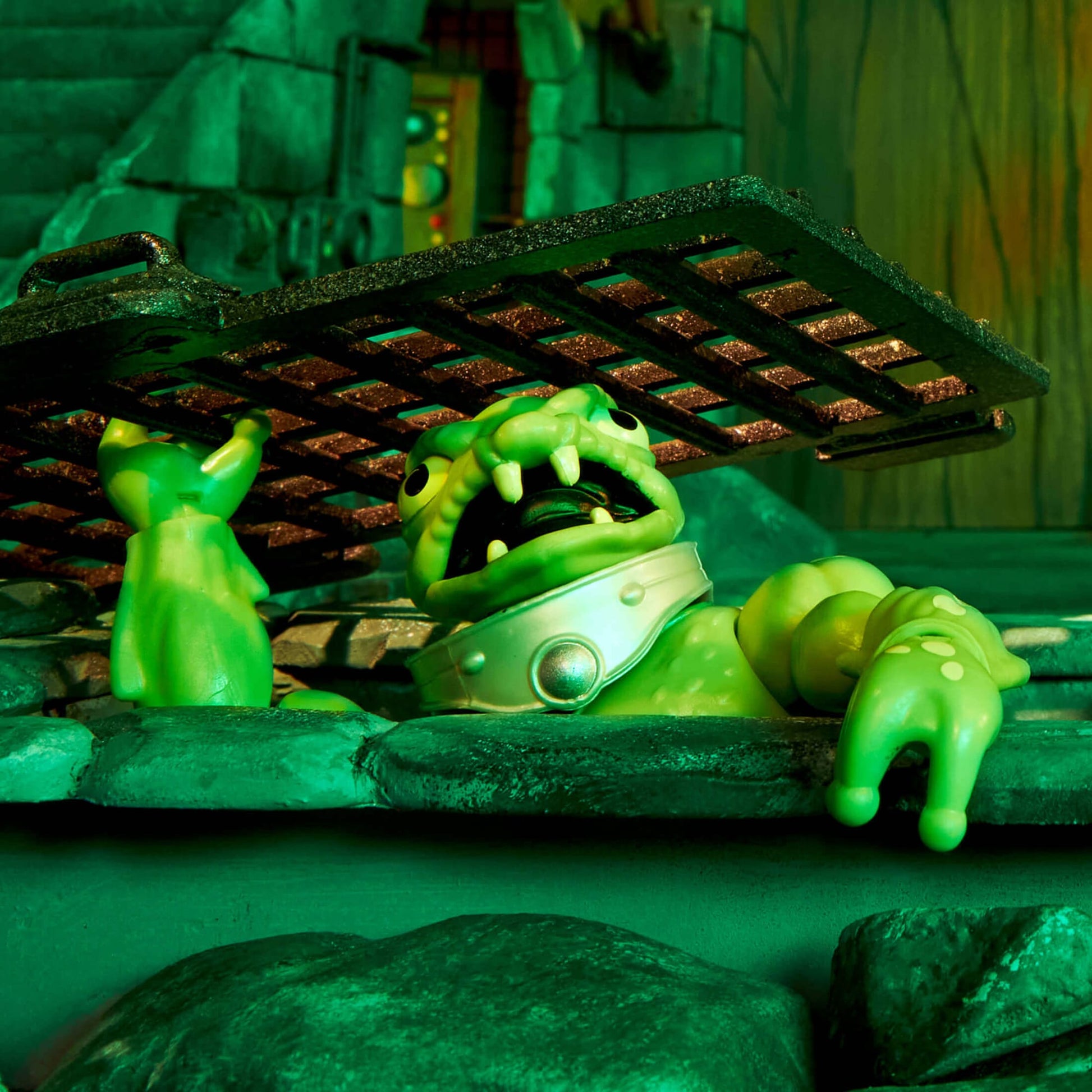 MOTU Origins Frog Monger Figure - Mô Hình Nhân Vật Hành Động Masters of the Universe - Mattel Creations - Hình ảnh bổ sung 6