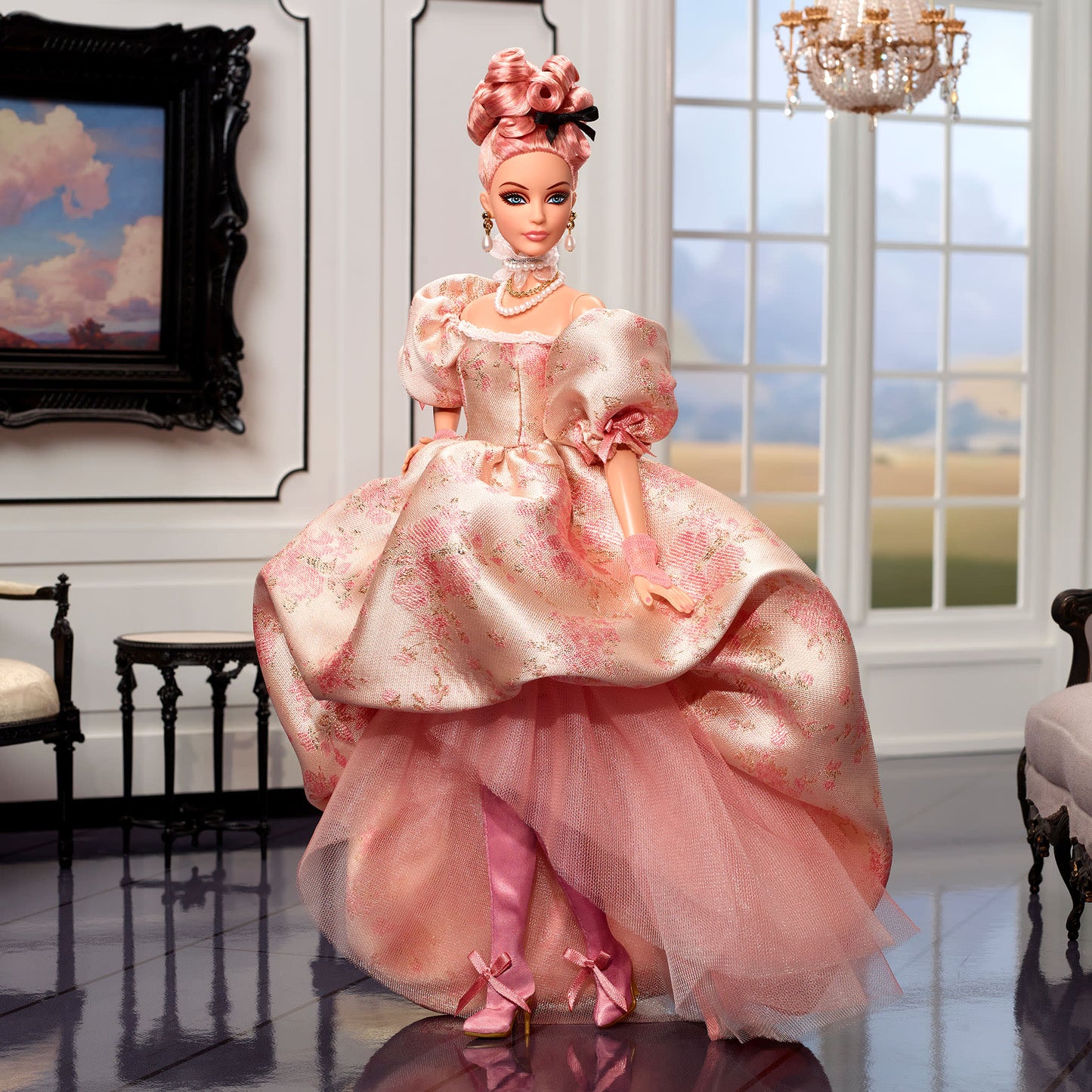 A Tribute to Fashion Barbie Doll - Búp bê sưu tầm cao cấp Mattel Barbie Signature HRM26 Mattel - ảnh 1 - Figure