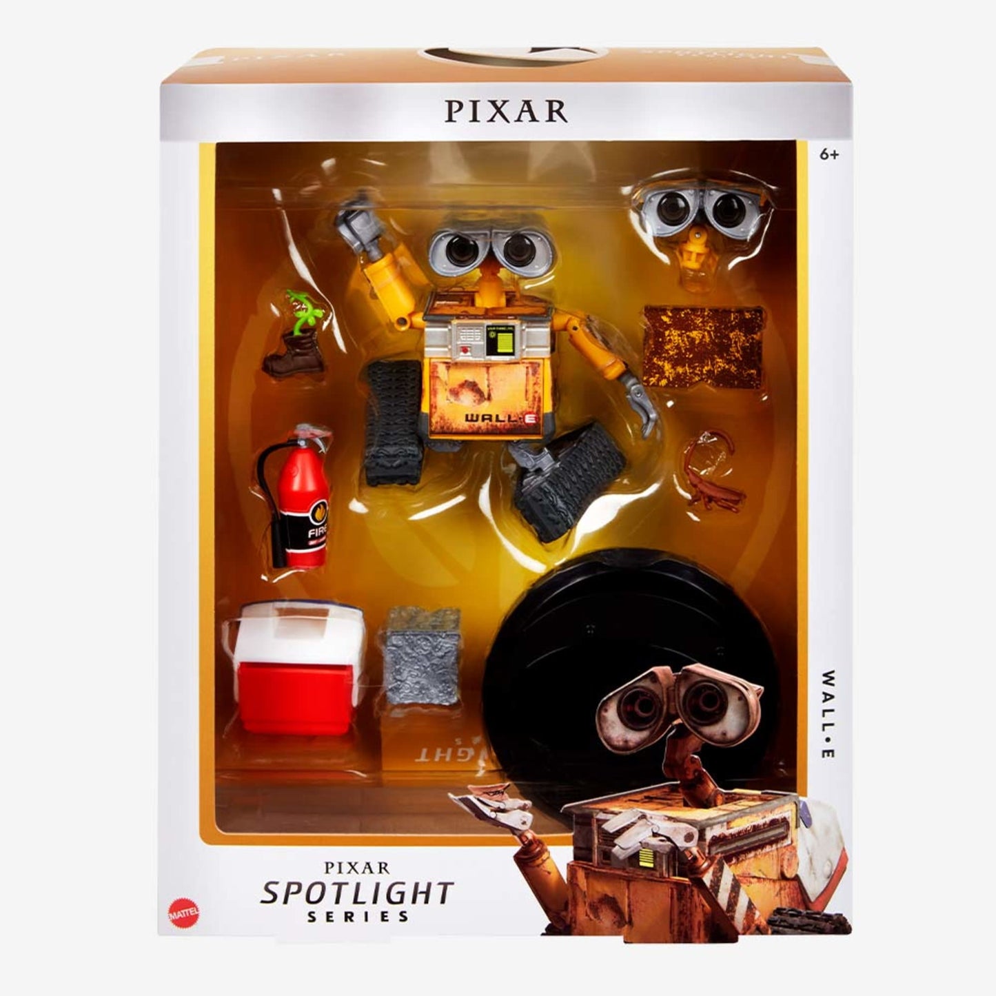 Pixar Spotlight Series Wall-E Figure - Mô hình robot sưu tầm cao cấp - Mattel Creations Mattel - ảnh 3 - Action Figure