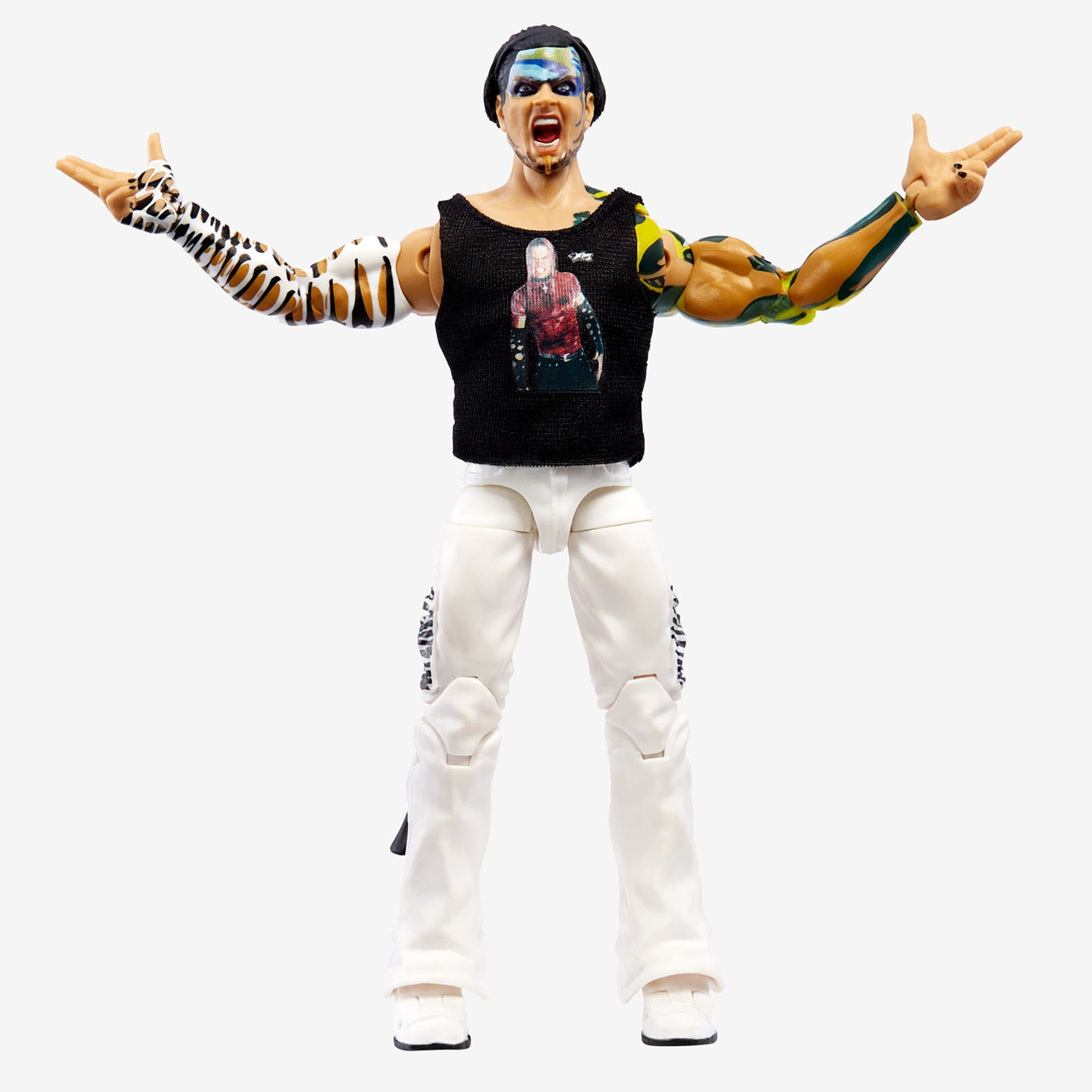 WWE Jeff Hardy Ultimate Edition Action Figure - Mô Hình Hành Động Cao Cấp Mattel - Hình ảnh chi tiết 2
