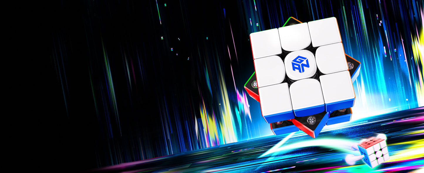 GAN V100 3x3 Maglev Speed Cube - Rubik 3x3 Cao Cấp Chính Hãng GANCUBE