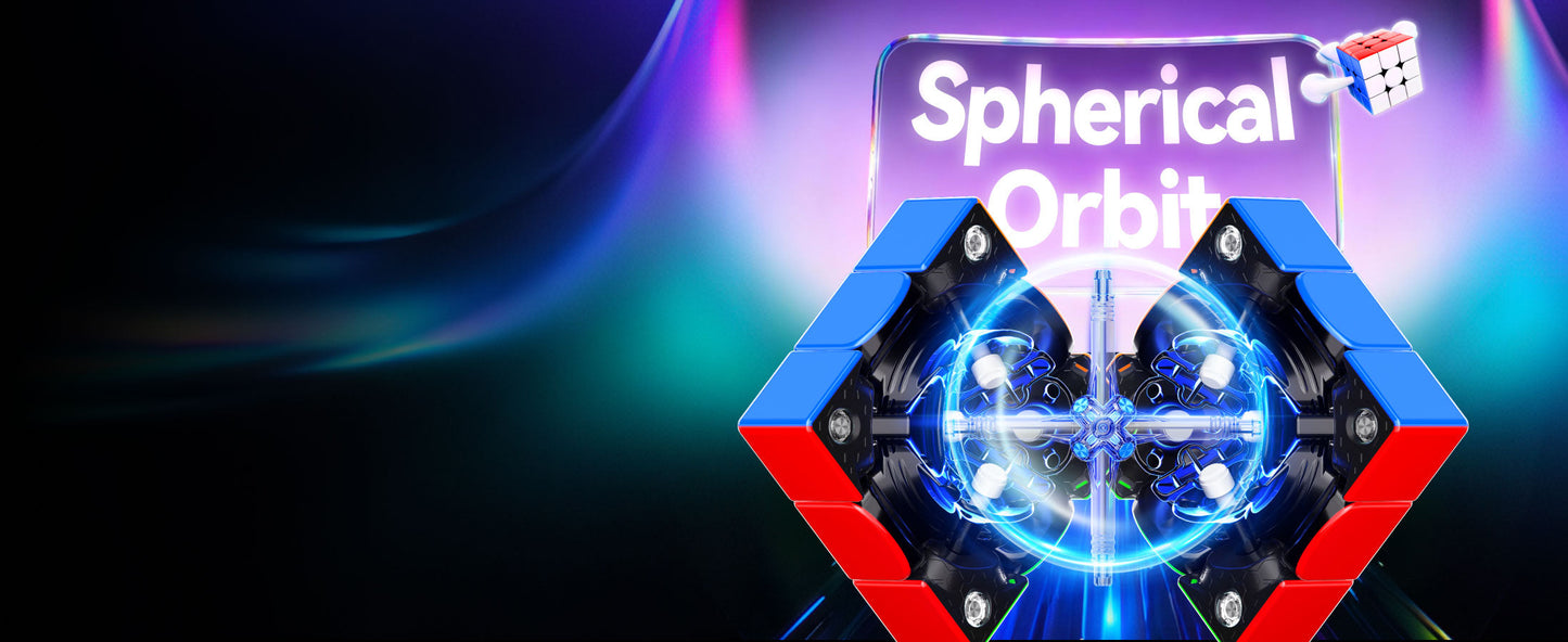 GAN V100 3x3 Maglev Speed Cube - Rubik 3x3 Cao Cấp Chính Hãng GANCUBE