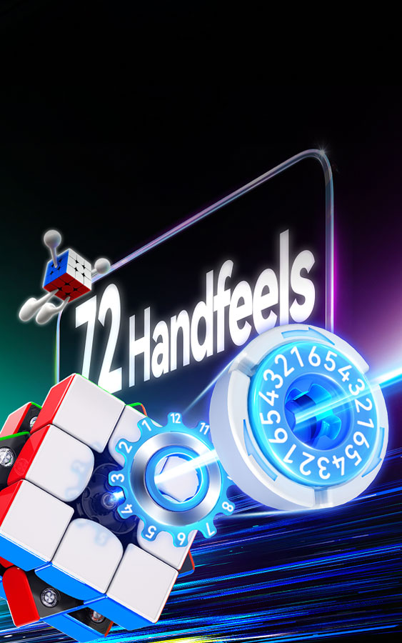 GAN V100 3x3 Maglev Speed Cube - Rubik 3x3 Cao Cấp Chính Hãng GANCUBE