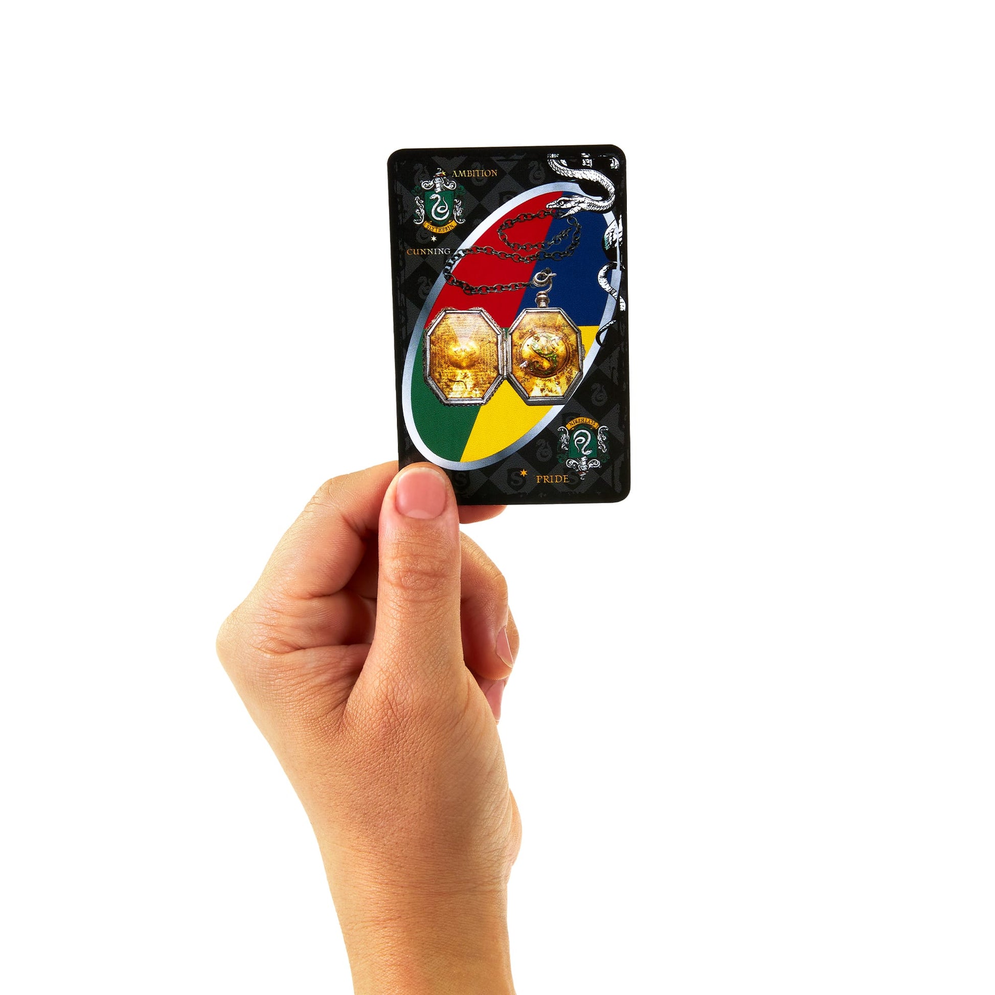UNO Fandom Harry Potter Slytherin Game Deck - Bài Thẻ Board Game Phù Thuỷ - Mattel Creations - Hình ảnh bổ sung 7