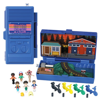 Polly Pocket Collector Stranger Things Compact - Bộ Đồ Chơi Mô Hình Sưu Tầm - Mattel HWP22 - Hình ảnh sản phẩm