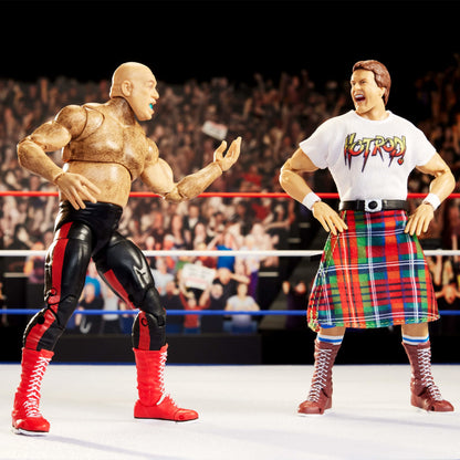WWE Ultimate Edition Coliseum Collection "Rowdy" Roddy Piper & George "The Animal" Steele 2-Pack - Bộ 2 Mô Hình Action Figure Cao Cấp Mattel HMC60 - Hình ảnh sản phẩm