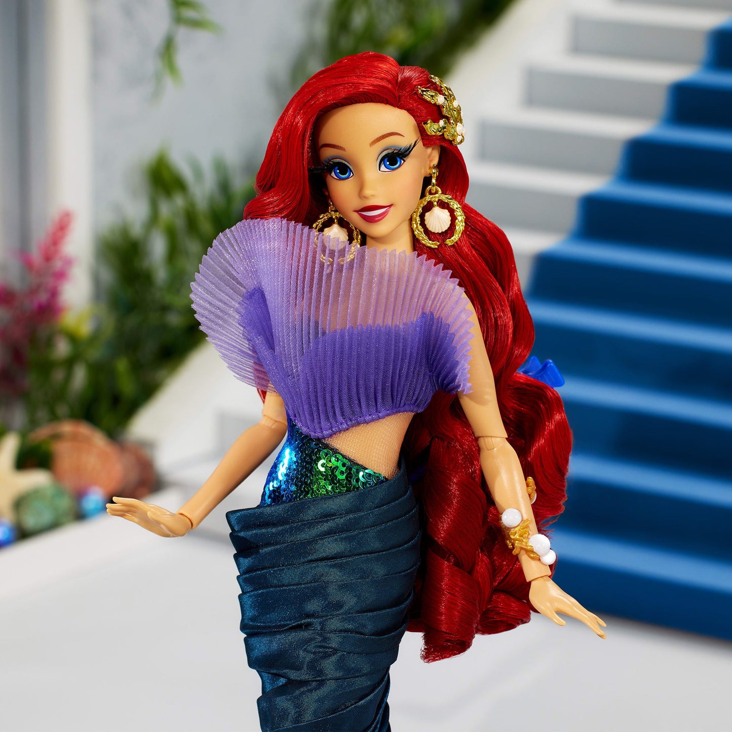 Enchanted Elegance Collection Ariel Doll - Búp bê Nàng Tiên Cá sưu tầm cao cấp - Mattel Mattel - ảnh 1 - Collector Doll