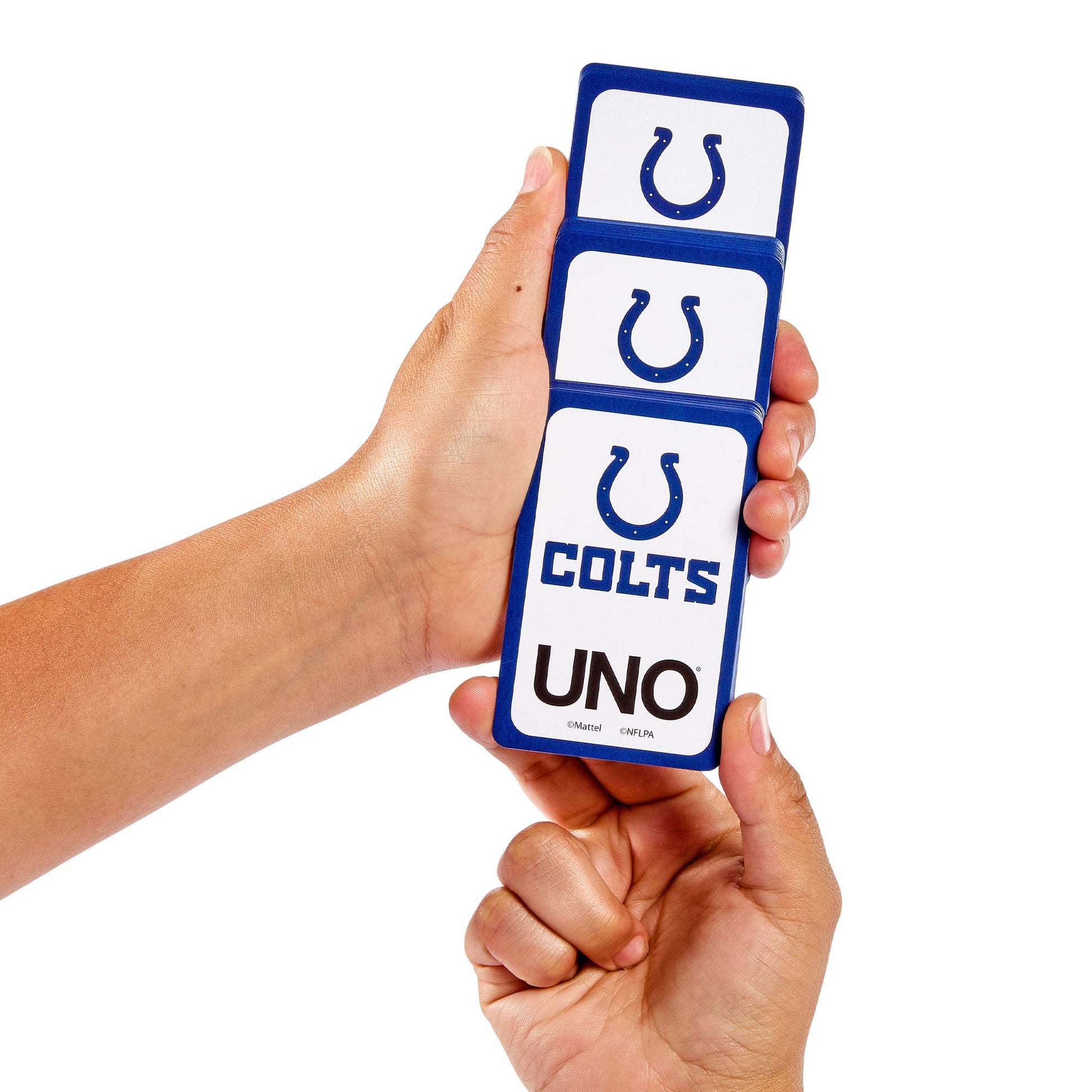 UNO Fandom NFL Indianapolis Colts Game Deck - Board Game Thẻ Bài Thể Thao - Mattel - Hình ảnh bổ sung 5