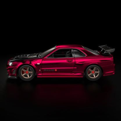 RLC Exclusive sELECTIONs Nissan Skyline GT-R (BNR34) Xe Mô Hình 1:64 Hot Wheels