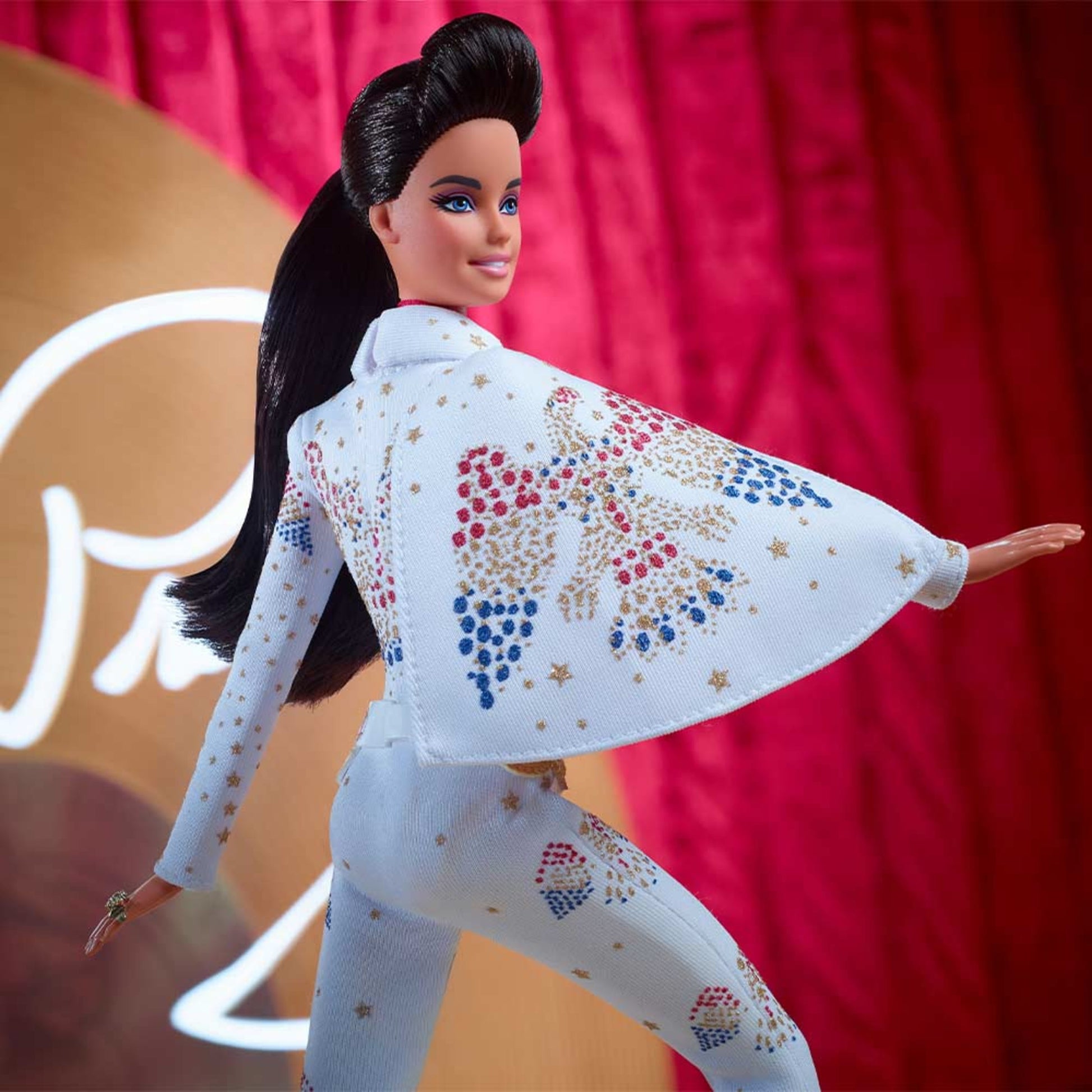 Elvis Presley Barbie Doll - Búp Bê Sưu Tầm Barbie Signature Gold Label - Hình ảnh bổ sung 7