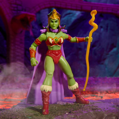 Masters of the Universe Origins Lady Slither Action Figure - Mô Hình Nữ Hoàng Rắn Snake Men - Mattel HPL12 - Hình ảnh sản phẩm