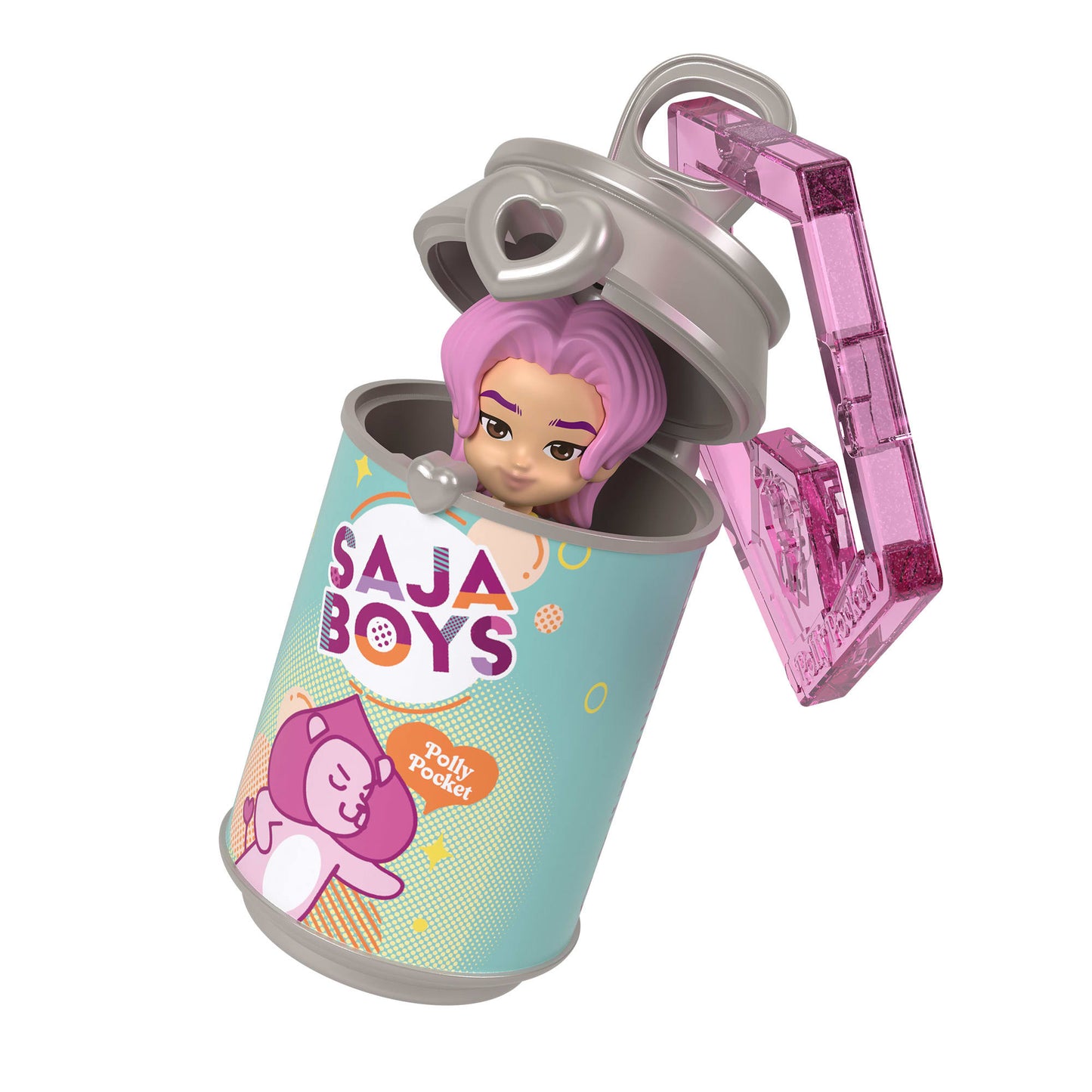 Polly Pocket x KPop Demon Hunters Saja Boys 5-Pack JTM73