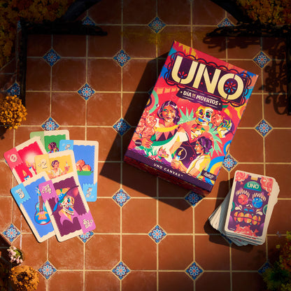 UNO Canvas Día de Muertos Card Game - Trò Chơi Bài Nghệ Thuật - Mattel Creations Mattel - ảnh 3 - Card Game