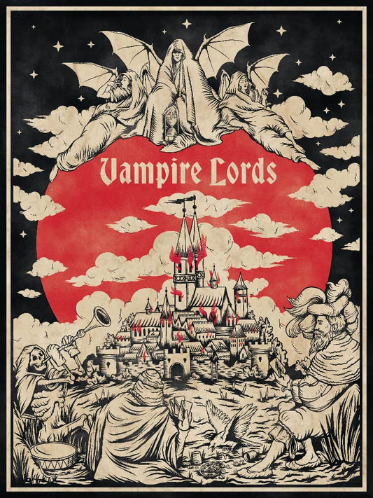 Vampire Lords: Golden Pledge Plus Wood Tokens (Kickstarter Pre-Order Special)