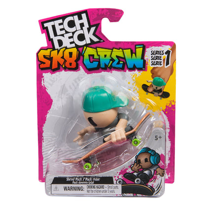 SK8 Crew Tech Deck Skateboard 6071054 - Ván trượt ngón tay kèm nhân vật - Tech Deck