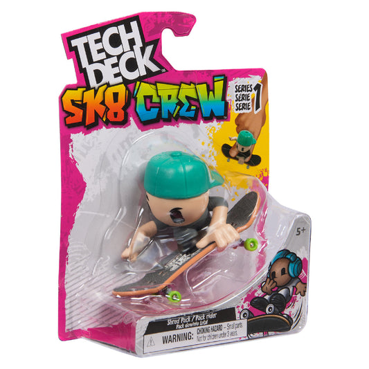SK8 Crew Tech Deck Skateboard 6071054 - Ván trượt ngón tay kèm nhân vật - Tech Deck