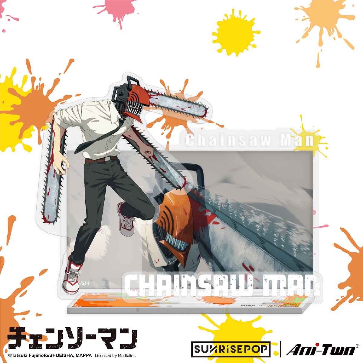 Decorative Character Item Toy - Chainsaw Man - Mô hình trang trí Acrylic Standee - SUNRISEPOP CMAC034