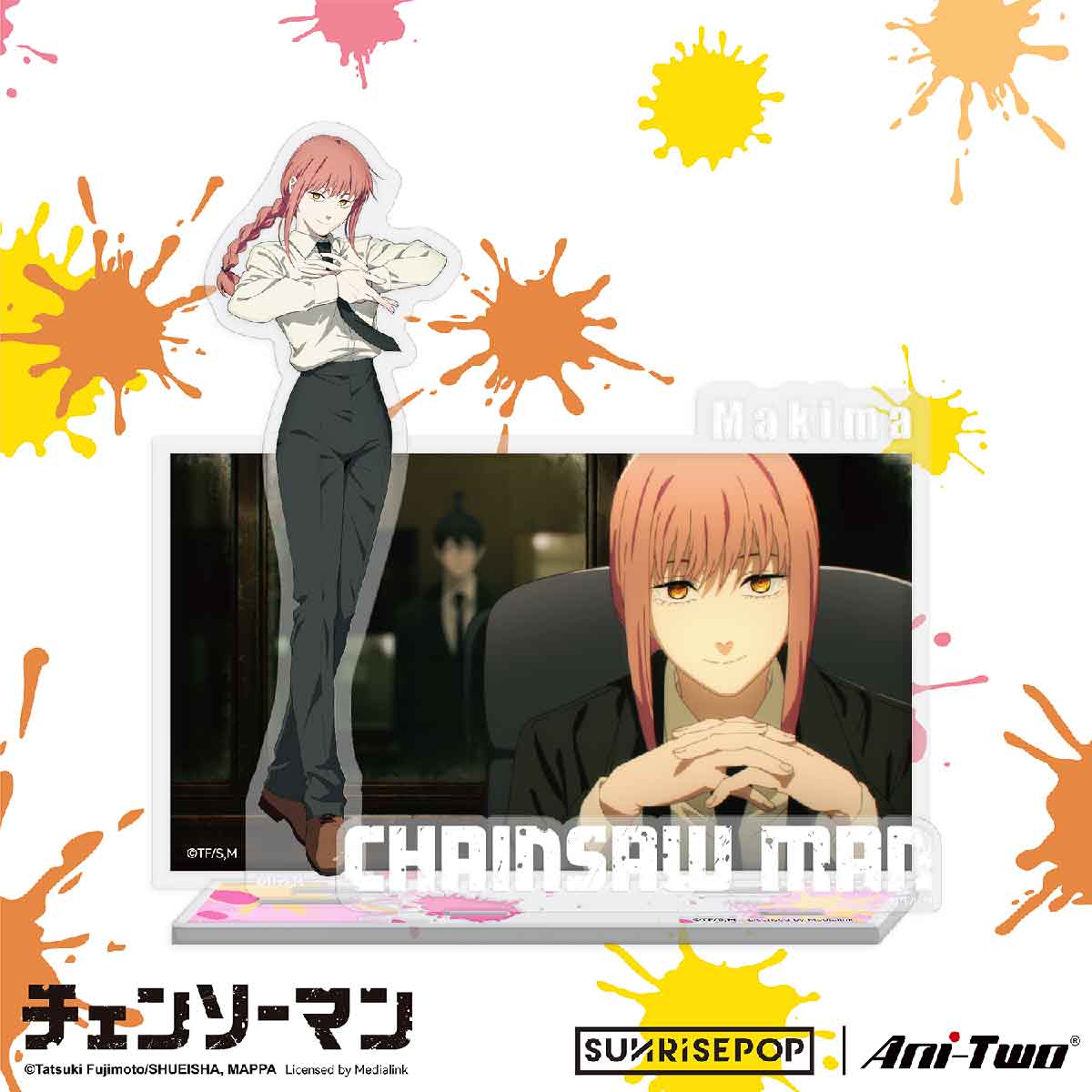 Makima Chainsaw Man - Mô hình trang trí Acrylic Standee - SUNRISEPOP CMAC036