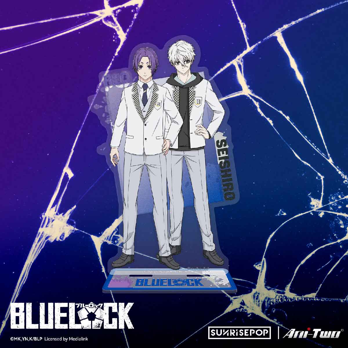 Nagi And Mikage Blue Lock - Mô hình Acrylic Standee - SUNRISEPOP BLAC012