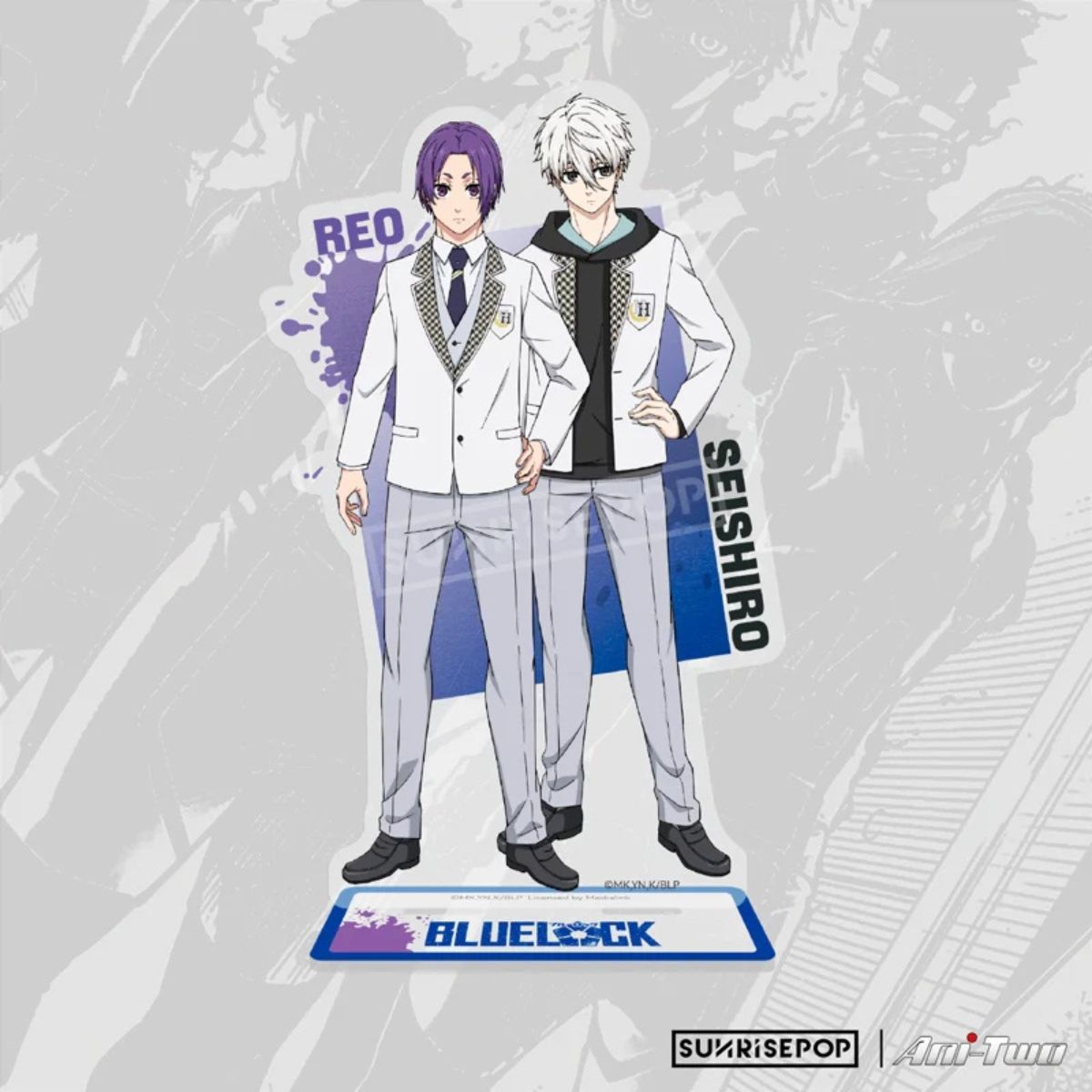 Nagi And Mikage Blue Lock - Mô hình Acrylic Standee - SUNRISEPOP BLAC012