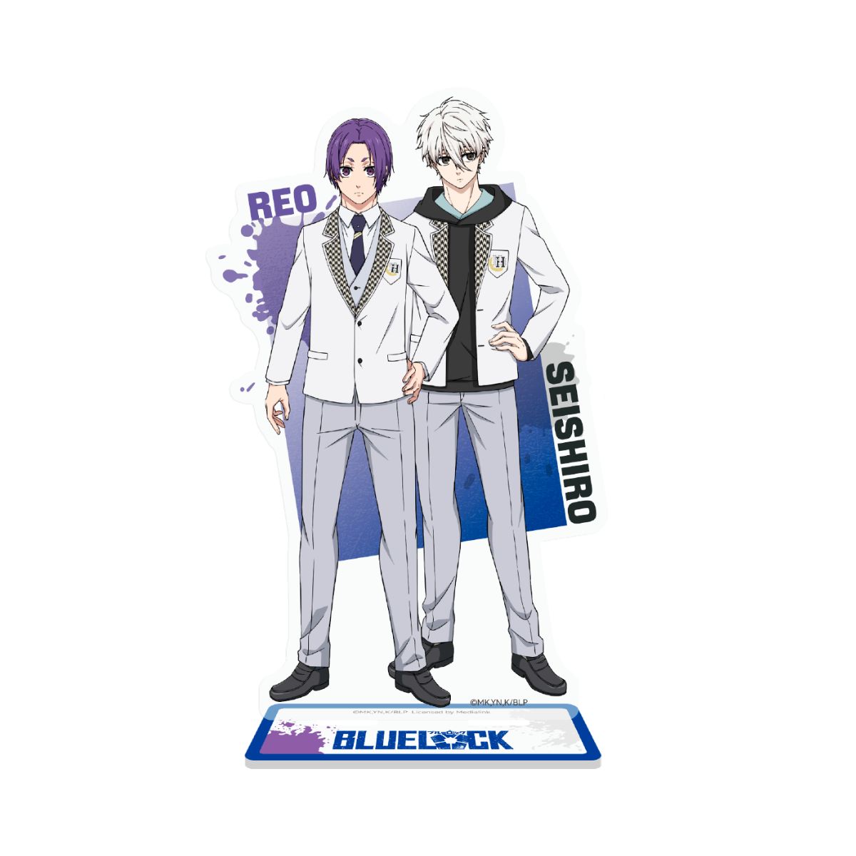 Nagi And Mikage Blue Lock - Mô hình Acrylic Standee - SUNRISEPOP BLAC012