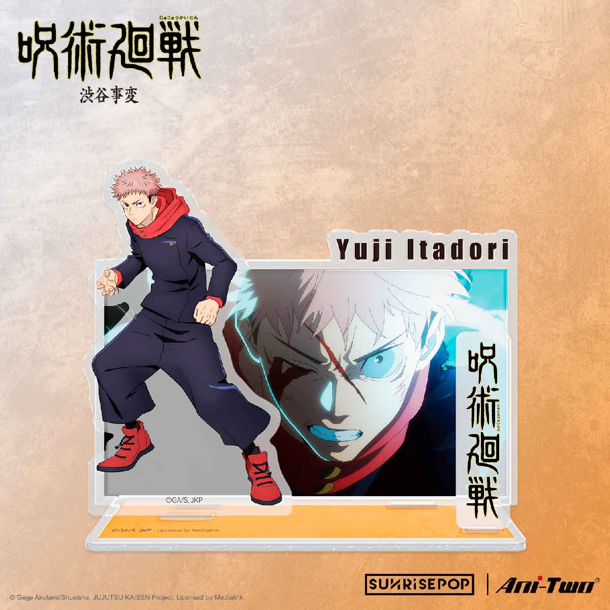 Decorative Character Item Toy - Yuji Jujutsu Kaisen - Mô hình Standee Acrylic - SUNRISEPOP JKAC045