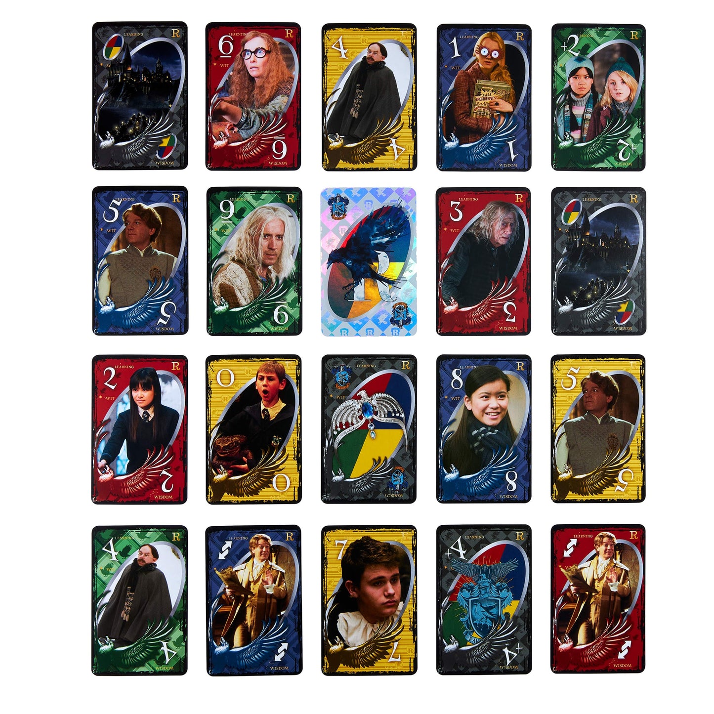 UNO Fandom Harry Potter Ravenclaw Game Deck - Trò chơi thẻ bài Ravenclaw - Mattel - Hình ảnh bổ sung 4